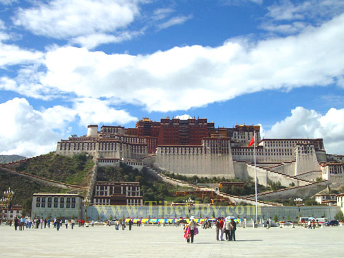 Tibet Tour Photo: Potala Palace Lhasa Tibet